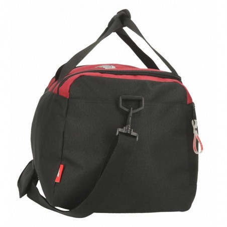 REEBOK Sac de sport "Portland" noir/rouge | Sac de voyage homme ado pas cher