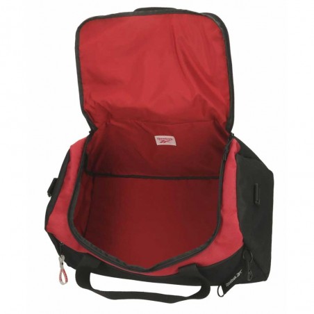 REEBOK Sac de sport "Portland" noir/rouge | Sac de voyage homme ado pas cher