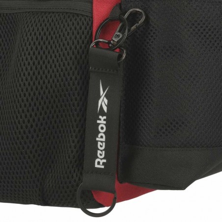 REEBOK Sac de sport "Portland" noir/rouge | Sac de voyage homme ado pas cher