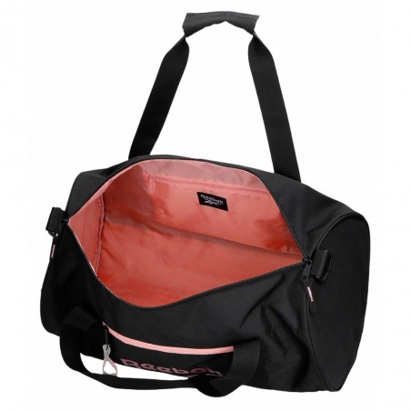 REEBOK Sac de sport "Beverly" noir/rose | Sac de voyage femme ado pas cher REEBOK Sac de sport "Beverly" noir/rose | Sac de voyage femme ado pas cher