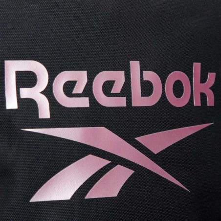 REEBOK Sac de sport "Beverly" noir/rose | Sac de voyage femme ado pas cher