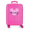 Valise cabine DISNEY Mickey Signature rose | Bagage taille cabine enfant ado décor dessin animé pas cher Valise cabine DISNEY Mickey Signature rose | Bagage taille cabine enfant ado décor dessin animé pas cher