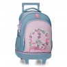 Sac à dos à roulettes ROLL ROAD "Peace" | Sac scolaire trolley fille solide pas cher Sac à dos à roulettes ROLL ROAD "Peace" | Sac scolaire trolley fille solide pas cher