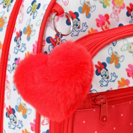 Sac à dos à roulettes DISNEY Minnie "Diva" | Sac scolaire trolley solide pas cher