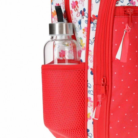 Sac à dos à roulettes DISNEY Minnie "Diva" | Sac scolaire trolley solide pas cher