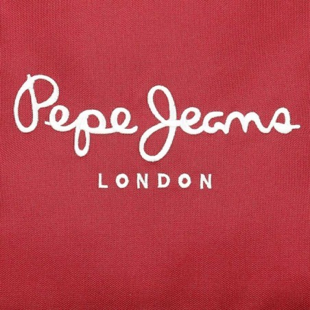 Sac à dos à roulettes PEPE JEANS "Clark" | Sac scolaire trolley garçon solide pas cher