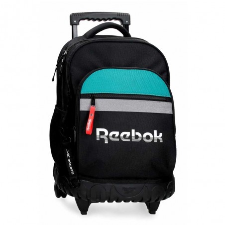 Sac à dos à roulettes REEBOK "Andover" | Sac scolaire trolley garçon style sportif solide pas cher