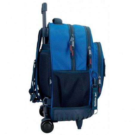 Sac à dos à roulettes REEBOK "Atlantic" | Sac scolaire trolley garçon style sportif solide pas cher