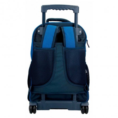 Sac à dos à roulettes REEBOK "Atlantic" | Sac scolaire trolley garçon style sportif solide pas cher