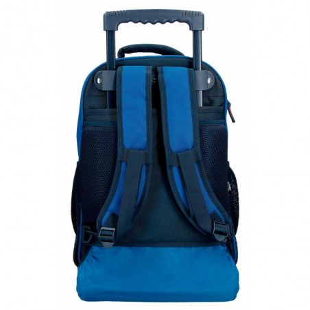 Sac à dos à roulettes REEBOK "Atlantic" | Sac scolaire trolley garçon style sportif solide pas cher