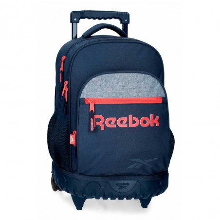 Sac à dos à roulettes REEBOK "Lucia" | Sac scolaire trolley fille style sportif solide pas cher