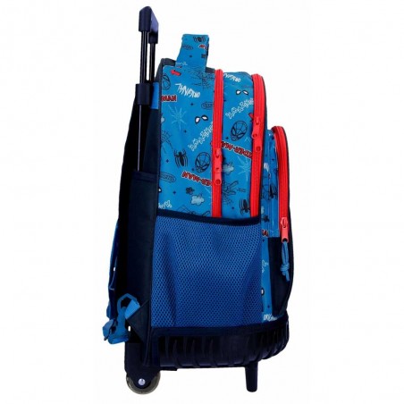 Sac à dos à roulettes MARVEL Spiderman "Totally Awesome" | Sac scolaire trolley garçon super-héros solide pas cher Sac à dos à roulettes MARVEL Spiderman "Totally Awesome" | Sac scolaire trolley garçon super-héros solide pas cher