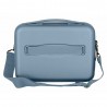 Vanity case MOVOM "Wood" bleu silver | Beauty case rigide femme pas cher Vanity case MOVOM "Wood" bleu silver | Beauty case rigide femme pas cher