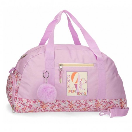 Sac de voyage PEPE JEANS "Sandra" | Sac de sport femme ado fille motif fleuri style liberty marque tendance pas cher Sac de voyage PEPE JEANS "Sandra" | Sac de sport femme ado fille motif fleuri style liberty marque tendance pas cher