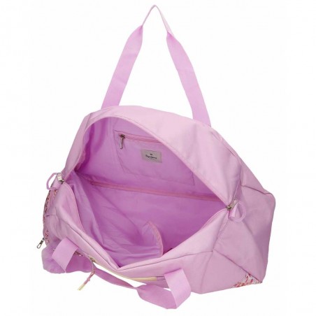 Sac de voyage PEPE JEANS "Sandra" | Sac de sport femme ado fille motif fleuri style liberty marque tendance pas cher Sac de voyage PEPE JEANS "Sandra" | Sac de sport femme ado fille motif fleuri style liberty marque tendance pas cher