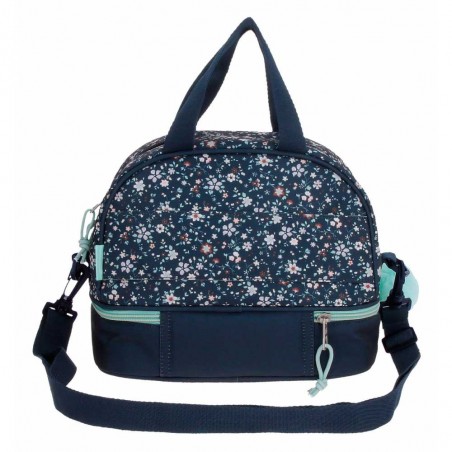 Sac repas PEPE JEANS LONDON "Alenka" bleu | Lunch box isotherme fille femme originale pas cher