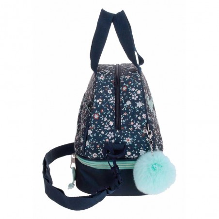 Sac repas PEPE JEANS LONDON "Alenka" bleu | Lunch box isotherme fille femme originale pas cher