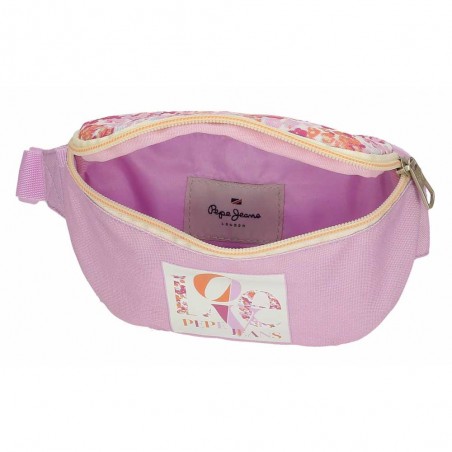 Sac banane fille Pepe Jeans "Sandra" | Banane tendance junior imprimé style Liberty rose pas cher Sac banane fille Pepe Jeans "Sandra" | Banane tendance junior imprimé style Liberty rose pas cher