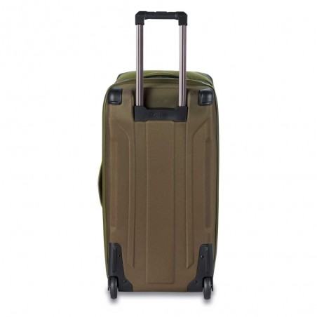 Dakine | Sac de voyage à roulettes Split Roller 85L utility green | Bagage grande taille robuste vert militaire