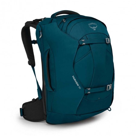 Sac à dos femme OSPREY Fairview® 40L night jungle blue | Sac à dos voyage et randonnée technique haute qualité