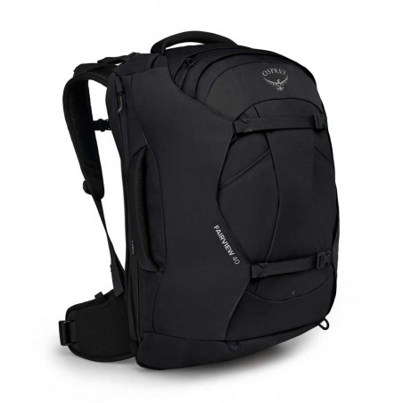 Sac à dos femme OSPREY Fairview® 40L noir | Sac à dos voyage et randonnée technique haute qualité