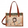 Sac porté épaule ANEKKE "Peace & Love" camel | Sac femme original pas cher Sac porté épaule ANEKKE "Peace & Love" camel | Sac femme original pas cher