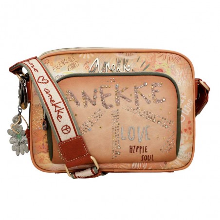 Sac bandoulière 3 cpts ANEKKE "Flowers" | Sac femme porté croisé original pas cher Sac bandoulière 3 cpts ANEKKE "Flowers" | Sac femme porté croisé original pas cher