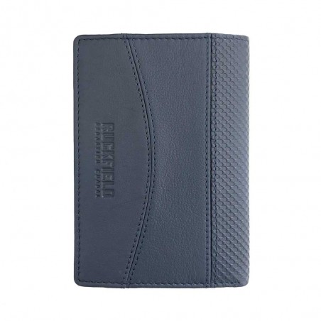 Portefeuille homme RUCKFIELD "Cup" bleu marine | Petite maroquinerie en cuir style sportif rugby Sébastien Chabal Portefeuille homme RUCKFIELD "Cup" bleu marine | Petite maroquinerie en cuir style sportif rugby Sébastien Chabal