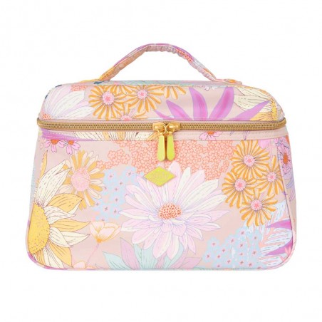 Vanity case OILILY "Coco" Lucia beige | Beauty case trousse de toilette femme originale qualité