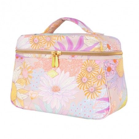 Vanity case OILILY "Coco" Lucia beige | Beauty case trousse de toilette femme originale qualité