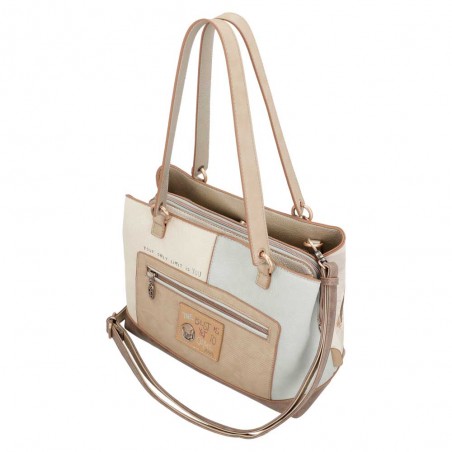 Sac à main 2 anses ANEKKE "Passion" | Sac femme porté épaule original coloris pastel