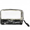 Set de 3 trousses beauté BENZI "Lace" noir | Trousse maquillage trousse de toilette femme originale chic pas cher Set de 3 trousses beauté BENZI "Lace" noir | Trousse maquillage trousse de toilette femme originale chic pas cher