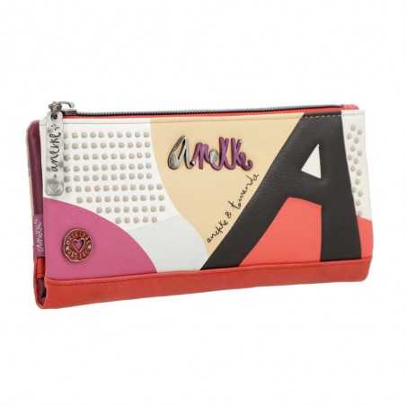 Portefeuille tout-en-un souple ANEKKE "Fashion" | Compagnon femme original color block Portefeuille tout-en-un souple ANEKKE "Fashion" | Compagnon femme original color block