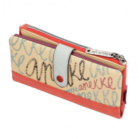 Portefeuille tout-en-un souple ANEKKE "Fashion" | Compagnon femme original color block Portefeuille tout-en-un souple ANEKKE "Fashion" | Compagnon femme original color block