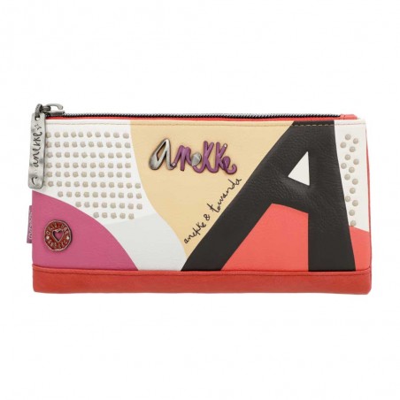 Portefeuille tout-en-un souple ANEKKE "Fashion" | Compagnon femme original color block Portefeuille tout-en-un souple ANEKKE "Fashion" | Compagnon femme original color block