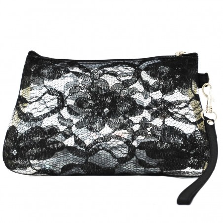 Set de 3 trousses beauté BENZI "Lace" noir | Trousse maquillage trousse de toilette femme originale chic pas cher Set de 3 trousses beauté BENZI "Lace" noir | Trousse maquillage trousse de toilette femme originale chic pas cher