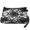 Set de 3 trousses beauté BENZI "Lace" noir | Trousse maquillage trousse de toilette femme originale chic pas cher Set de 3 trousses beauté BENZI "Lace" noir | Trousse maquillage trousse de toilette femme originale chic pas cher
