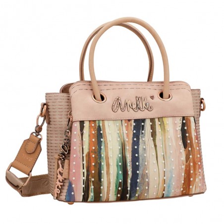 Sac à main anses courtes ANEKKE "Studio" beige | Sac femme élégant et original printemps été