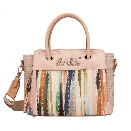 Sac à main anses courtes ANEKKE "Studio" beige | Sac femme élégant et original printemps été