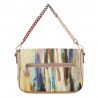 Sac bandoulière à rabat ANEKKE "Studio" beige | Sac femme porté épaule croisé original Sac bandoulière à rabat ANEKKE "Studio" beige | Sac femme porté épaule croisé original