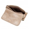 Sac bandoulière à rabat ANEKKE "Studio" beige | Sac femme porté épaule croisé original Sac bandoulière à rabat ANEKKE "Studio" beige | Sac femme porté épaule croisé original