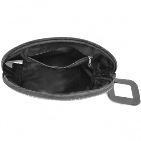Set de 3 trousses beauté BENZI "Fantaisie" noir | Lot de trousse à maquillage trousse de toilette voyage pas cher Set de 3 trousses beauté BENZI "Fantaisie" noir | Lot de trousse à maquillage trousse de toilette voyage pas cher