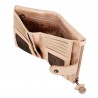 Portefeuille compact souple ANEKKE "Studio" beige PM | Porte-cartes et monnaie femme petit format pas cher Portefeuille compact souple ANEKKE "Studio" beige PM | Porte-cartes et monnaie femme petit format pas cher