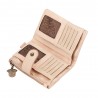 Portefeuille compact souple ANEKKE "Studio" beige PM | Porte-cartes et monnaie femme petit format pas cher Portefeuille compact souple ANEKKE "Studio" beige PM | Porte-cartes et monnaie femme petit format pas cher