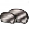 Set de 3 trousses beauté BENZI "Fantaisie" marron | Lot de trousse à maquillage trousse de toilette voyage pas cher Set de 3 trousses beauté BENZI "Fantaisie" marron | Lot de trousse à maquillage trousse de toilette voyage pas cher
