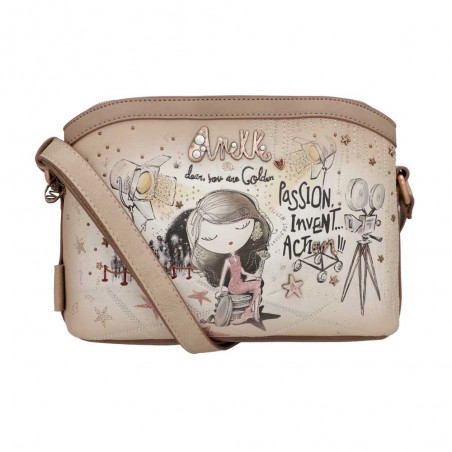 Sac bandoulière femme ANEKKE "Hollywood" | Sac porté croisé original printemps été