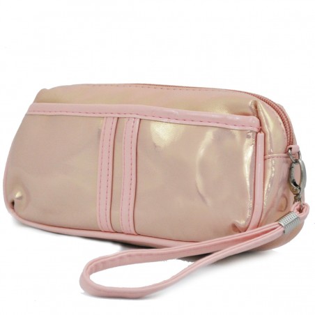 Trousse à maquillage BENZI rose | Trousse de toilette femme avec miroir pas cher Trousse à maquillage BENZI rose | Trousse de toilette femme avec miroir pas cher