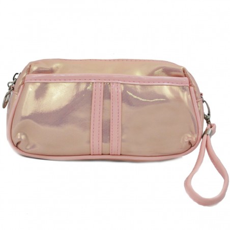 Trousse à maquillage BENZI rose | Trousse de toilette femme avec miroir pas cher