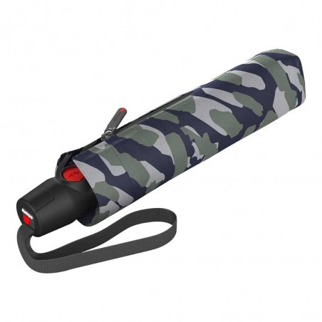KNIRPS | Parapluie pliant "T200 Medium Duomatic" hunting ocean | Parapluie femme ouverture fermeture automatique solide KNIRPS | Parapluie pliant "T200 Medium Duomatic" hunting ocean | Parapluie femme ouverture fermeture automatique solide