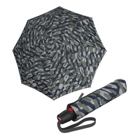 KNIRPS | Parapluie pliant "T200 Medium Duomatic" hunting ocean | Parapluie femme ouverture fermeture automatique solide KNIRPS | Parapluie pliant "T200 Medium Duomatic" hunting ocean | Parapluie femme ouverture fermeture automatique solide